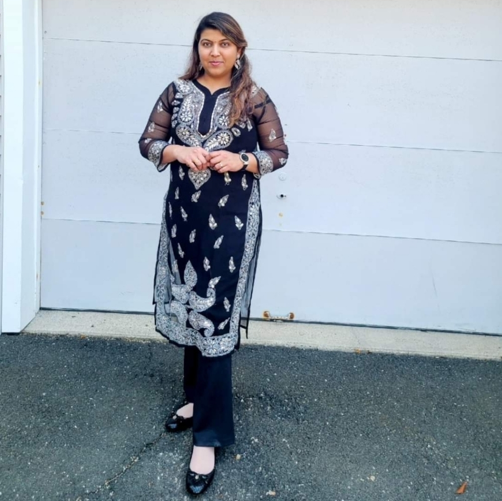 New boutique chikankari kurti